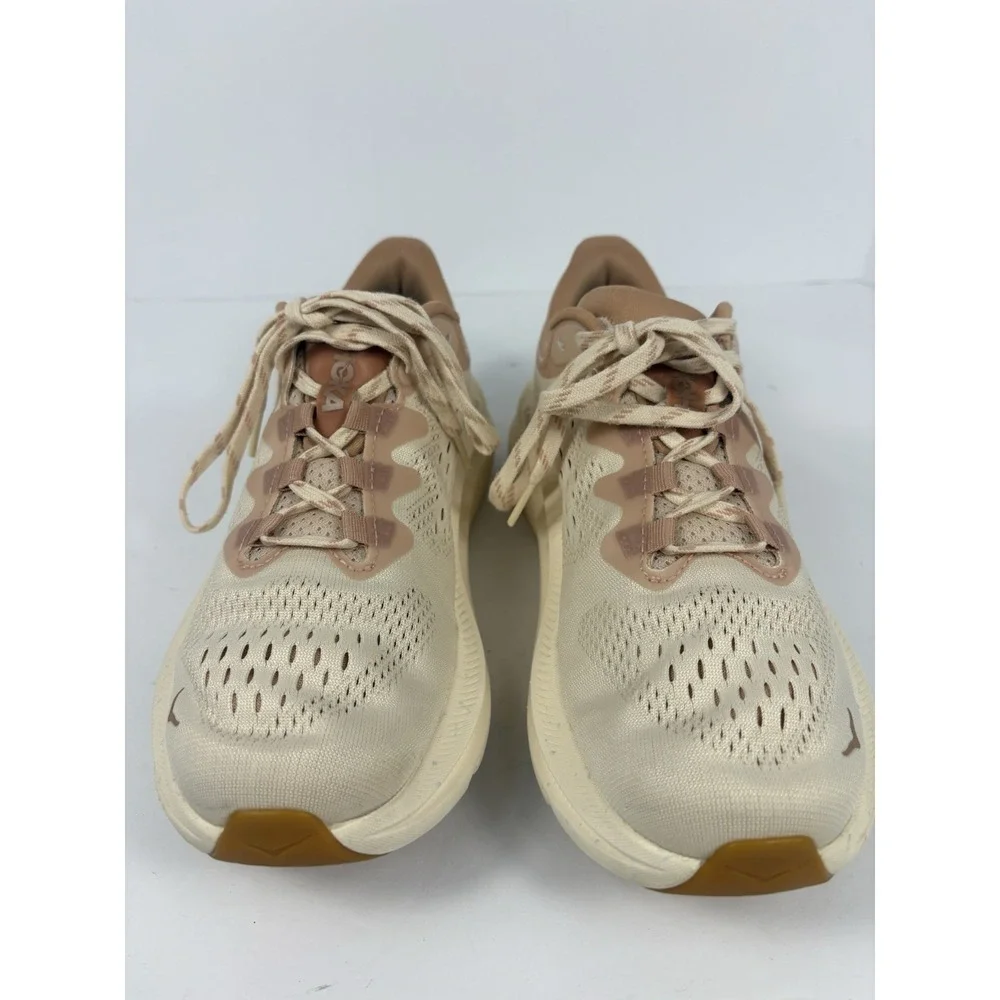 HOKA One One Kawana 2 Vanilla Sandstone Running Shoes Women's Size 8B. - Picture 5 of 15